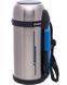 Термос ZOJIRUSHI SF-CC15XA 1.5l (складна ручка + ремінець) Сталевий