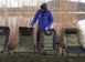 Кресло карповое Carp Expert Extra Heavy Chair Armrest 150 кг.