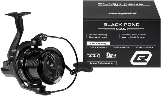 Котушка Brain Black Pond Carp 9000 8+1BB 4.4:1