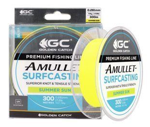 Волосінь Golden Catch Amullet SS 300 м, 0.261 мм (серфовая, морська)
