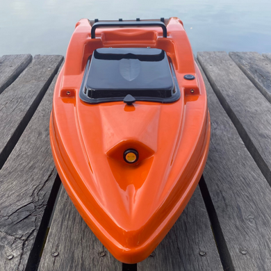 Карповый кораблик Runferry SOLO V2 GPS (9+1) Orange Автопилот + Глубиномер