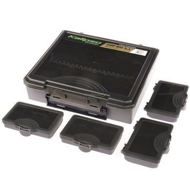 Коробка карпова Kalipso Carp Box 5 in 1