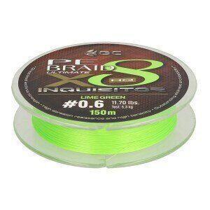Шнур Golden Catch Inquisitor X8 LG 150м. PE1.2 (0.185 мм.)