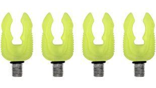 Набор флуоресцентных резиновых держателей удилищ Carp Zoom Rubbery Rod Rest, 4 шт.