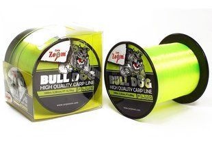 Леска Carp Zoom Bull-Dog Fluo Carp Line 1000м 0,25мм 8,8кг салатовая (CZ3490)