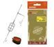 Оснастка карповая ORANGE #42/1 Classic Flat Method Leadcore + Mould, для бойлу, 50 г