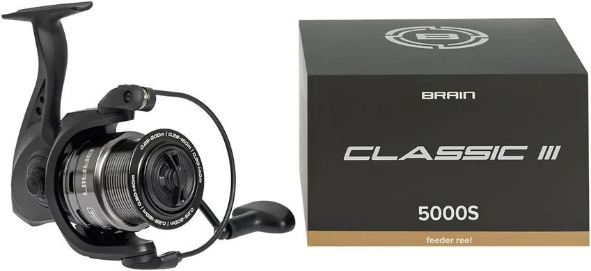 Катушка Brain Classic III Feeder 5000S 4+1BB 4.9:1