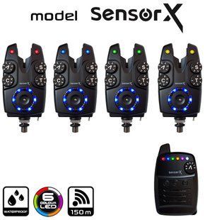 Набор сигнализаторов World4Carp Sensor X 4+1