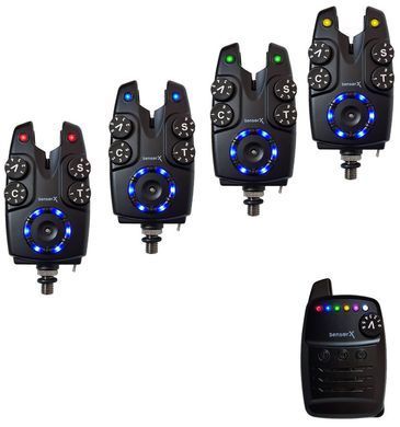 Набір сигналізаторів World4Carp Sensor X 4+1