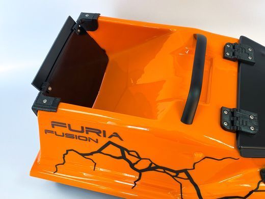Кораблик для рыбалки Фурия Фюжн с GPS (Fortuna-X) та Toslon TF300