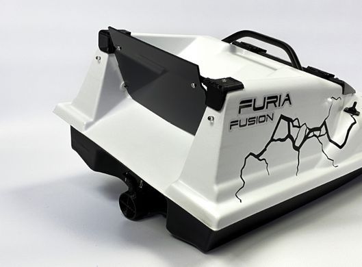 Кораблик для рыбалки Фурия Фюжн с GPS (Fortuna-X) та Toslon TF300 Білий