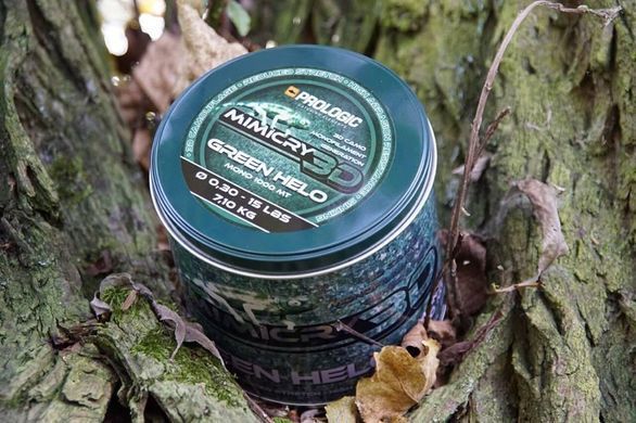 Леска Prologic Mimicry Green Helo 1000m 0.30mm 15lb/7.1kg (карповая, фидерная)