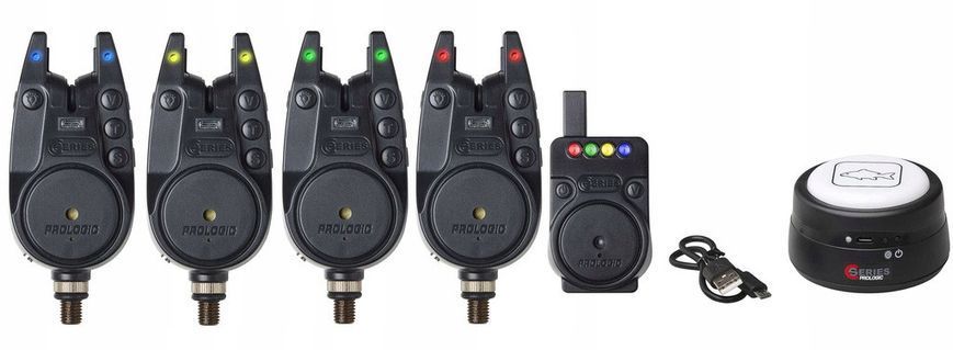 Набор сигнализаторов Prologic C-Series Alarm 4+1+1 Red Green Yellow Blue