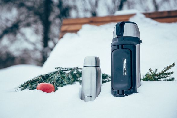 Термос Tiger MHK-A170XC 1,65л Silver Grey/Black