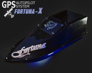 Кораблик Фортуна з GPS автопілотом Fortuna X на 27000mAh Чорний