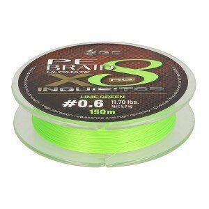 Шнур Golden Catch Inquisitor X8 LG 150м. PE1.0 (0.165 мм.)