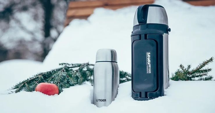 Термос Tiger MHK-A120XC 1,2л Silver grey/black