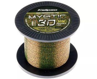 Леска Kalipso Mystic 3D Amber 1000m 0.30mm