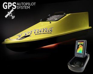 GPS (Maxi Cortex), Ехолот Toslon TF520, Професійний кораблик Фортуна (45000 mAh)