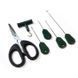 Набір CarpZoom Baiting Needle & Scissors Set, 6pcs