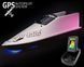 GPS (Maxi Cortex), Эхолот Toslon TF520, Профессиональный кораблик Фортуна (45000 mAh) Белый