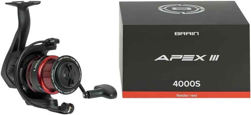 Катушка Brain Apex III Feeder 4000S 5+1BB 4.9:1