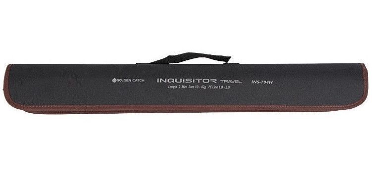 Спінінг Golden Catch Inquisitor Travel INS-764MH 2.29м 8-32 г (тубус)