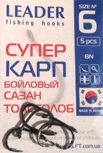 Гачок Leader СУПЕР КОРОП №6