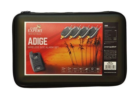 Набір сигналізаторів Carp Expert ADIGE (3+1) 200 м.