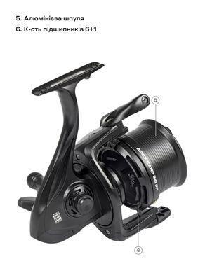 Котушка Brain Apex Carp Big Pit 8000 6+1BB