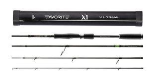 Спінінг Favorite X1 Travel 764M 2.29 m 7-24g (Тубус)