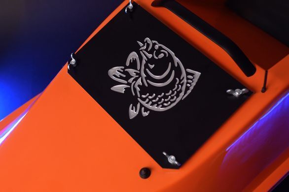 Кораблик для прикормки Фортуна (45000 mAh) з ехолотом Toslon300 Оранжевый