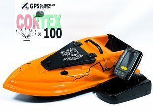 GPS Cortex 6+1 Эхолот Toslon TF520 Кораблик для рыбалки Фурия Шторм