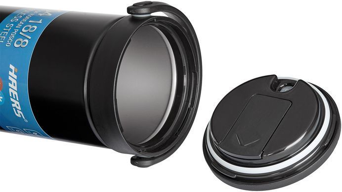 Харчовий термоконтейнер Haers HR-2300-17 2.3L Black