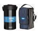 Харчовий термоконтейнер Haers HR-2300-17 2.3L Black