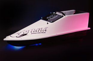 Кораблик для підгодовування Фортуна (акумулятор 27000 mAh) Білий
