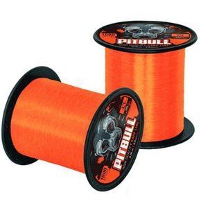 Леска CZ Pitbull High UV Carp Line (fluo orange) 1000m 0.29mm 10.83kg