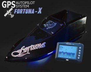 Кораблик Фортуна з GPS автопілотом Fortuna X та ехолотом Toslon300 на 27000mAh