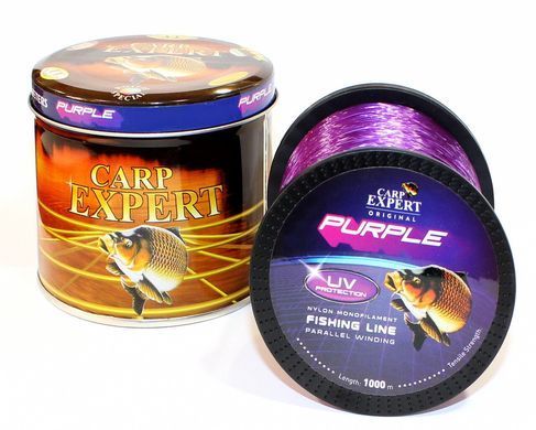 Леска Carp Expert UV Purple 0.30 мм. 1000 м.