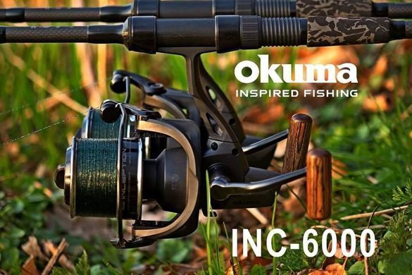 Катушка Okuma INC-6000 Baitfeeder 3+1BB 5.3:1