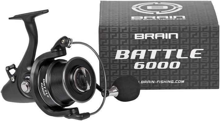 Катушка карповая Brain Battle 6000 6+1BB Screw Handle