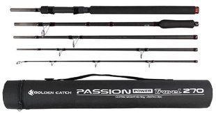 Спиннинг Golden Catch Passion Power Travel 2.70м 100-180г (в тубусе)