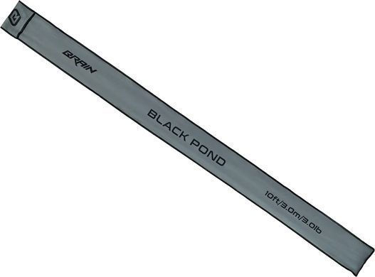 Удилище карповое Brain Black Pond 3.00m 10ft 3.0lbs 2sec