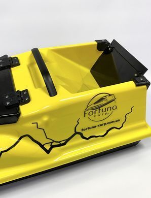Кораблик для рыбалки Фурия Фюжн с Эхолотом Toslon TF520 Желтый