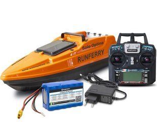 Короповий кораблик Runferry SOLO Optima + GPS (9+1) Orange