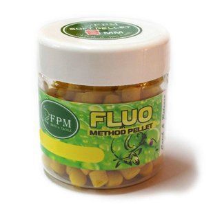 Soft Method Pellet Fluo FPM Baits 8 мм. 50 р. Vanilla (Ваніль)