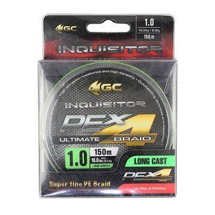 Шнур Golden Catch Inquisitor X4 LG 150 м. PE0.6 / 0.128 мм. (спінінговий, фідерний)