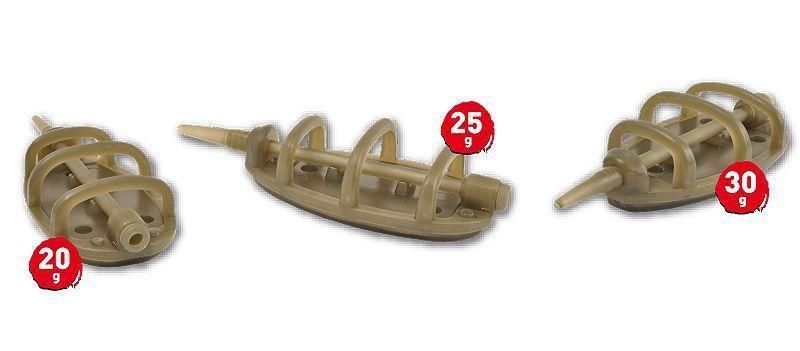 Набор кормушек с формой CarpZoom Fanatic Method Feeder Set 20, 25, 30 г.