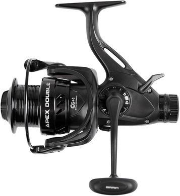 Катушка Brain Apex Double 5000 Screw Handle 6+1BB (с байтранером карповая, фидерная)