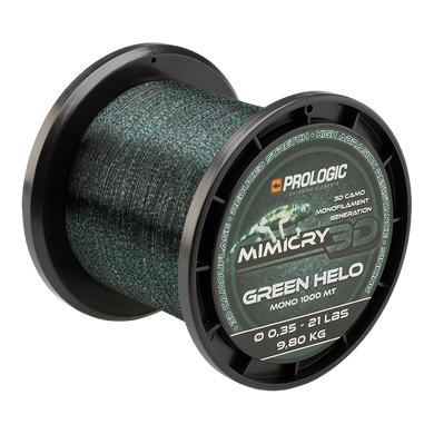 Леска Prologic Mimicry Green Helo 1000m 0.35mm 21lb/9.8kg (карповая, фидерная)